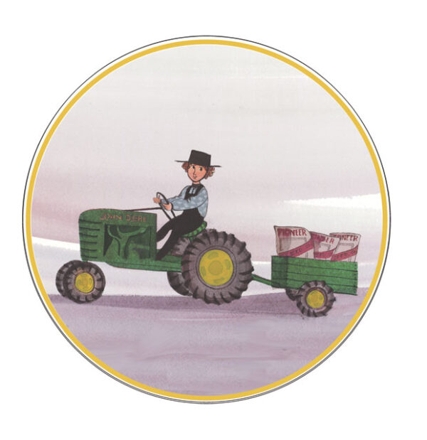 Ornament-John Deere Boy