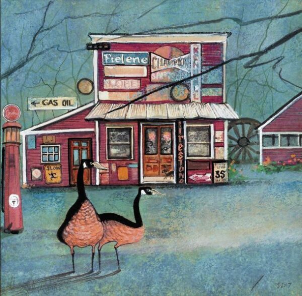 Old Clifton Gas Station, The - Artist Proof