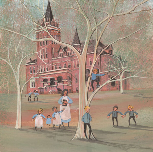 Sunny Day at Old Main, A Giclée - Artist Proof