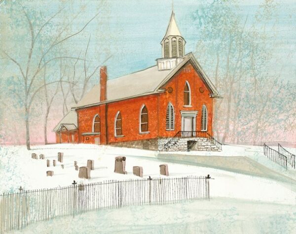 Winter at St. Thomas Giclée - Artist Proof